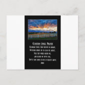 Guardian Angel Prayer Briefkaart (Voorkant)