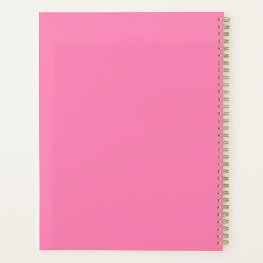 Guardian Angel Prayer Pink Planner (Achterkant)