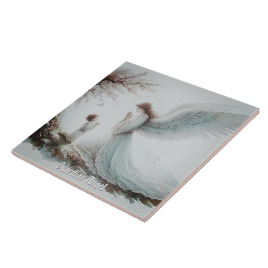 Guardian Angel Prayer Tegeltje (Zijkant)