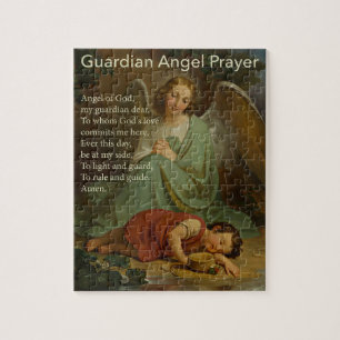 Guardian Angel Prayer voor Boys Puzzle Legpuzzel