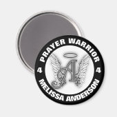 Guardian Angel Prayer Warrior Magnet (Voorkant / Achterkant)