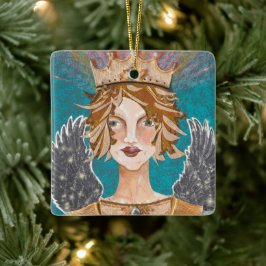 Guardian Angel Princess Paloma kerstversiering Keramisch Ornament