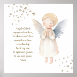 Guardian angel printable poster