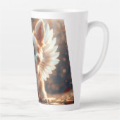 Guardian Angel Puppy Digitale Kunst Latte Mok (Rechts)