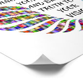 Guardian Angel Quote/Angel Wings Poster (Hoek)