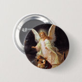 Guardian Angel Ronde Button 5,7 Cm (Voorkant /achterkant)