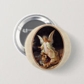 Guardian Angel Ronde Button 5,7 Cm (Voorkant /achterkant)