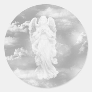 Guardian Angel Ronde Sticker