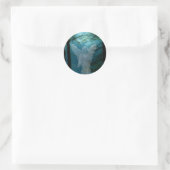 Guardian Angel Ronde Sticker (Tas)