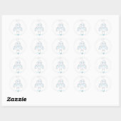 guardian angel ronde sticker (Vel)