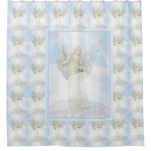 Guardian Angel Shower Curtain Douchegordijn (Voorkant)