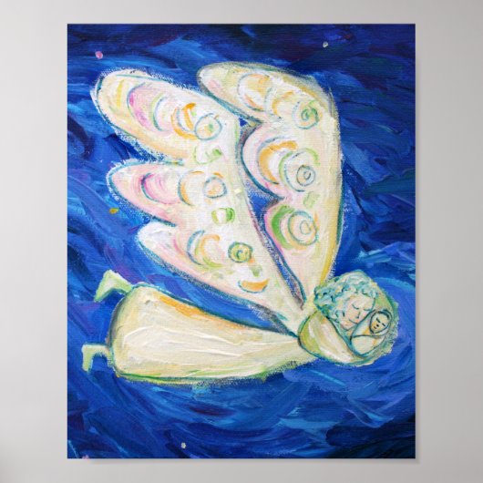 Guardian Angel Sleeping Baby Prints (Voorkant)