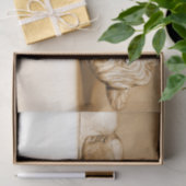 Guardian Angel Sleeping Decoupage 15x20 Tissuepapier (Geschenk)