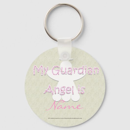 Guardian Angel Sleutelhanger (Voorkant)