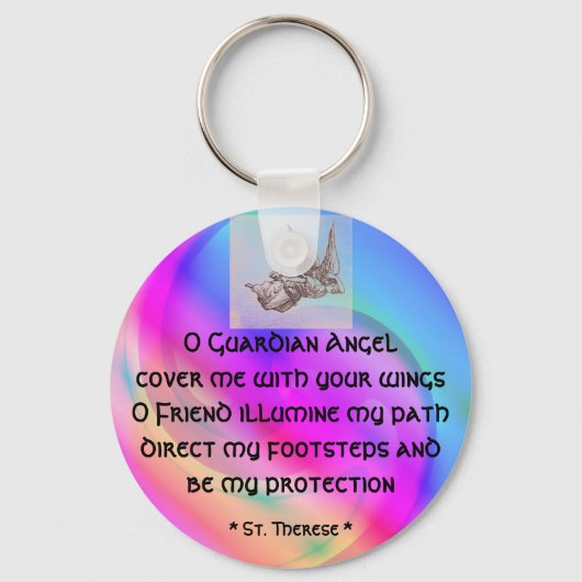 Guardian Angel sleutelhanger (Voorkant)