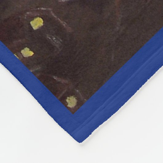 Guardian Angel Soft Fleece Custom Baby Blanket (Hoek)