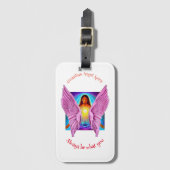 Guardian Angel Spirit Bagagelabel (Voorkant (verticaal))