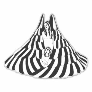 Guardian Angel spirituele kunst Sticker