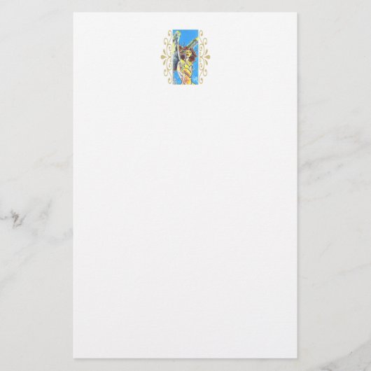 Guardian Angel Stationery Briefpapier (Voorkant)