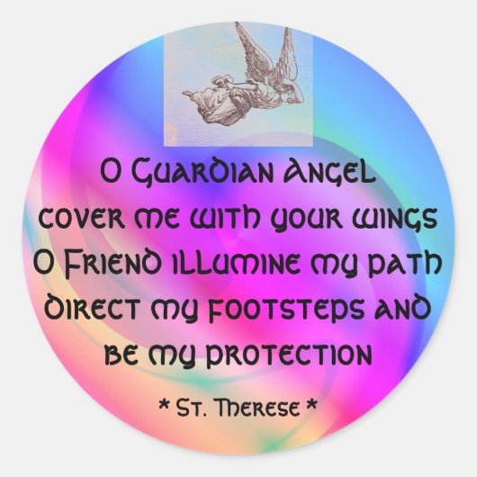 Guardian Angel stickers (Voorkant)