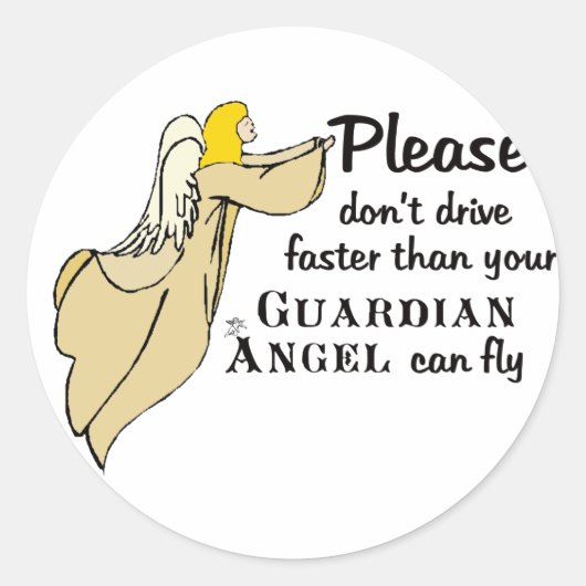 Guardian Angel Stickers (Voorkant)