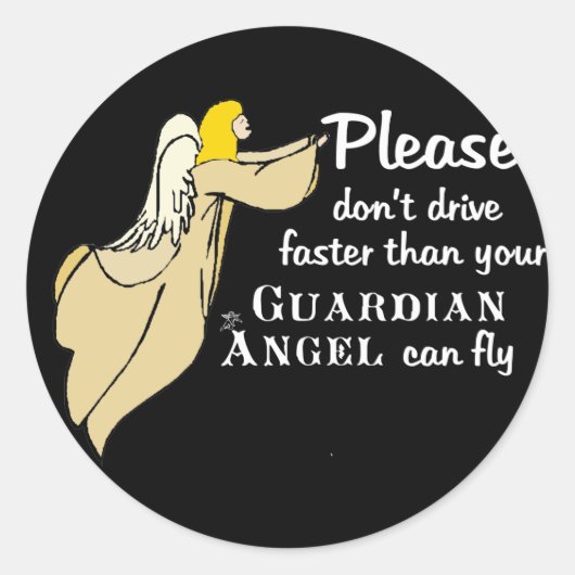 Guardian Angel Stickers (Voorkant)