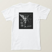 Guardian Angel T-shirt – Spiritueel Wings Design (Design achterkant)