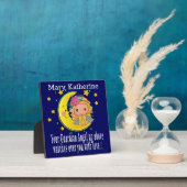 Guardian Angel Tabletop Plaque met Easel Fotoplaat (Insitu)