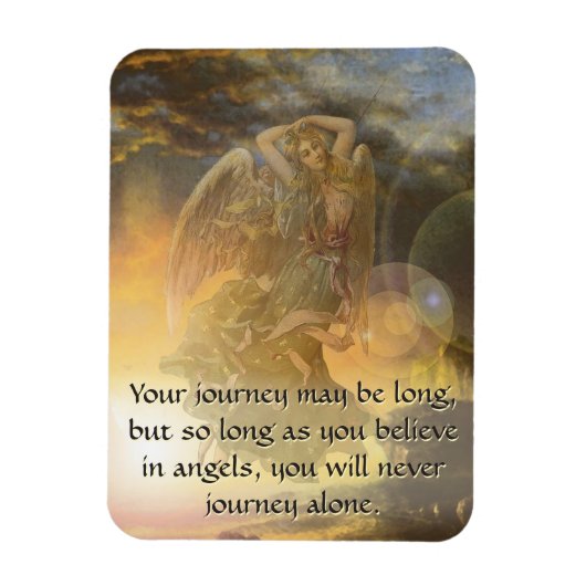 Guardian Angel Travel Magneet (Verticaal)