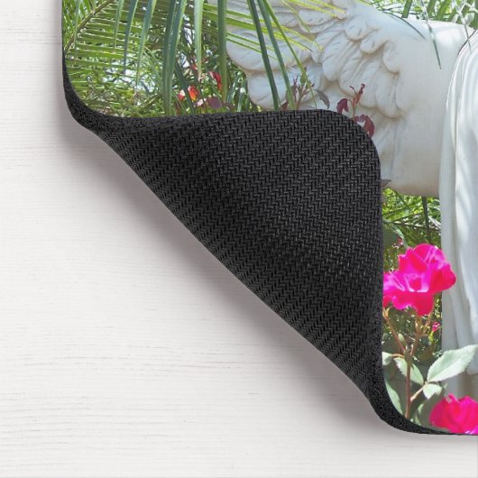 Guardian Angel Tropische tuin MousePad Foto Art Muismat (Hoek)