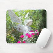 Guardian Angel Tropische tuin MousePad Foto Art Muismat (Met muis)