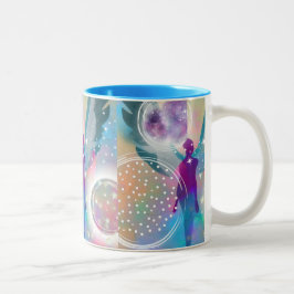 Guardian Angel Tweekleurige Koffiemok