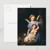 Guardian angel van Joseph Karl Stieler Briefkaart (Voorkant / Achterkant)
