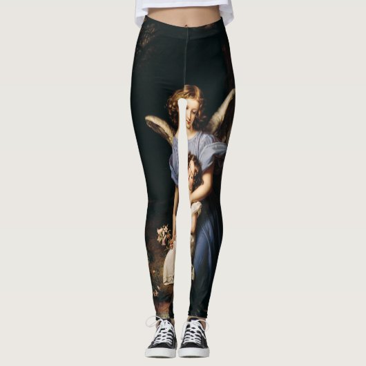 Guardian angel van Joseph Karl Stieler Leggings (Voorkant)