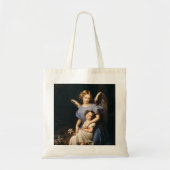 Guardian angel van Joseph Karl Stieler Tote Bag (Voorkant)