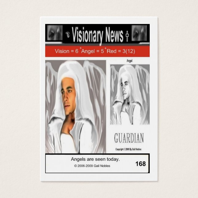 Guardian Angel Visitekaartje (Voorkant)