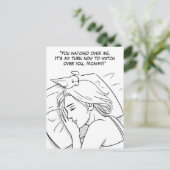 Guardian angel voor mam briefkaart (Staand voorkant)