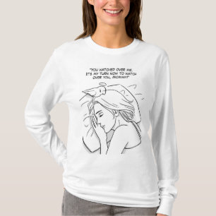 Guardian angel voor mam t-shirt