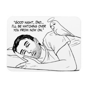 Guardian angel voor papa magneet