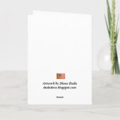 Guardian Angel - Wenskaart Bedankkaart (Achterkant)