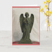 Guardian Angel Wenskaart Kaart (Gele Bloem)