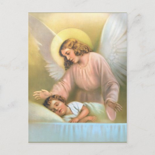 Guardian Angel with Child Briefkaart (Voorkant)