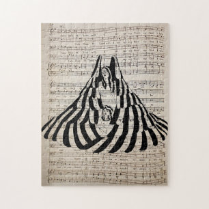 Guardian Angel Woman met meisje Art Legpuzzel