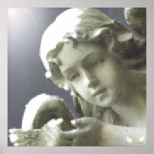 Guardian Angelic Dazzling Vision Poster-Customize Poster