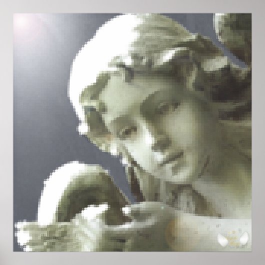 Guardian Angelic Dazzling Vision Poster-Customize Poster (Voorkant)