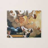 Guardian Angels met cadeautjes Legpuzzel (Horizontaal)