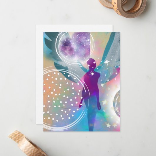 Guardian Angels Notitiekaartje (Voorkant / Achterkant in situ)