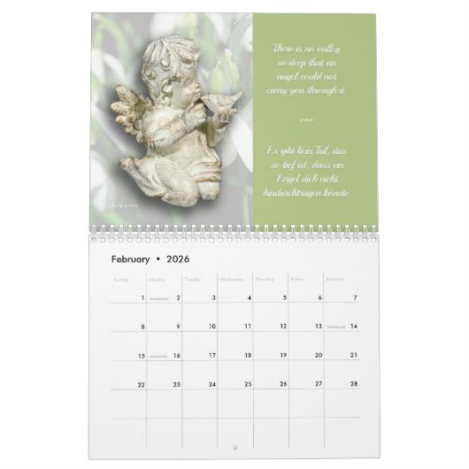 Guardian Angels – Schutzengel 2026 Kalender (Feb 2026)