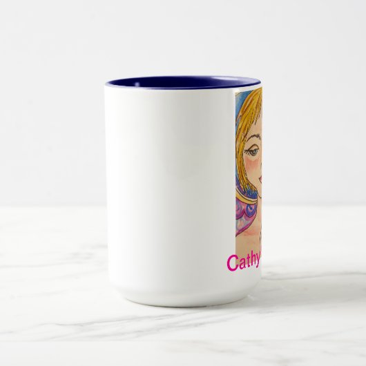 Guardian Angie Personalized Mug Mok (Midden)