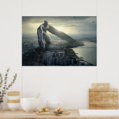 Guardian beschermt de stad poster (Keuken)